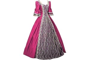 STYESH 1800s Rococo Dresses for Women Renaissance Dress Victorian Ball Gowns Costumes Medieval Vintage Tea Party Prom Dress