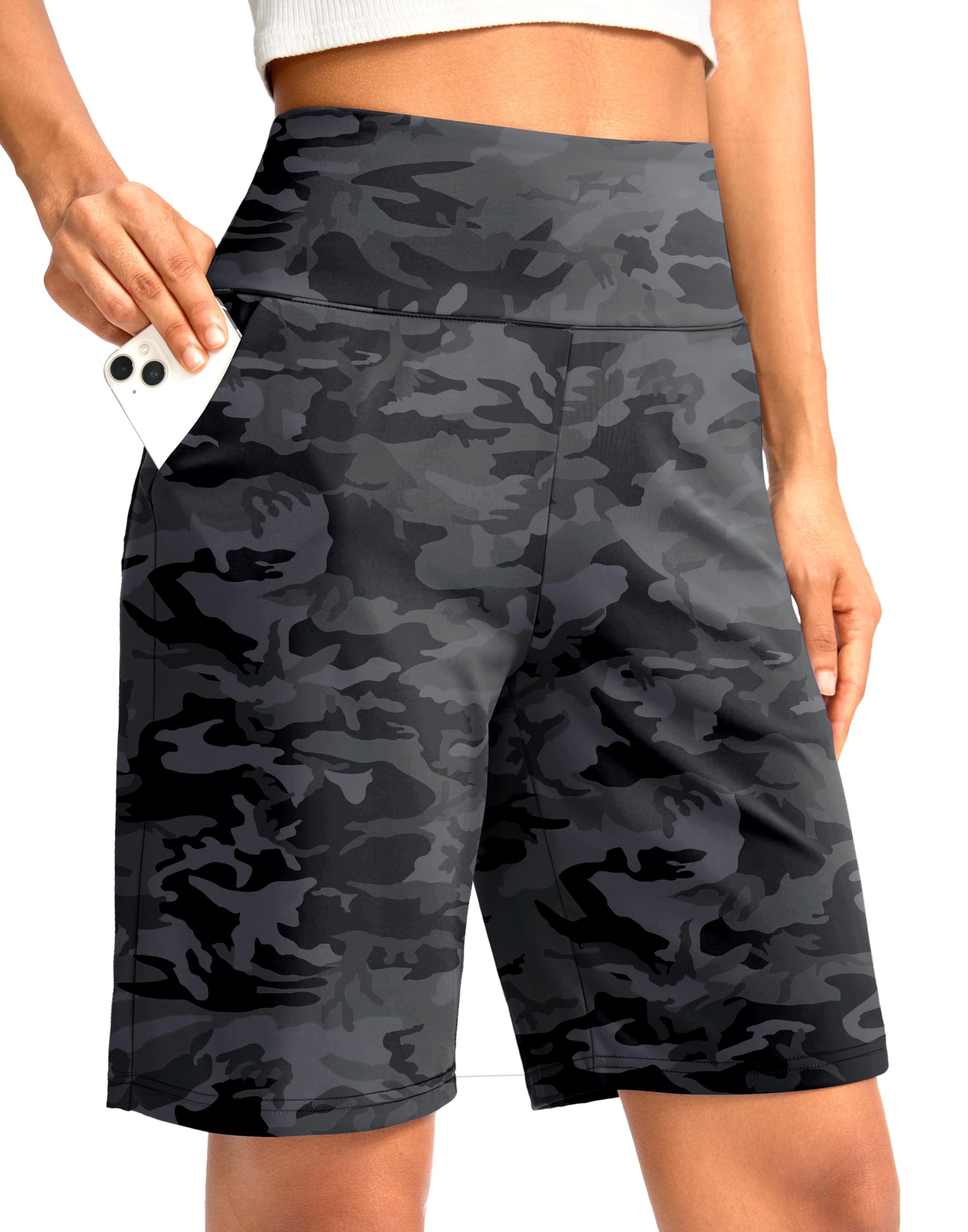 G Gradual Women's Bermuda Long Shorts with Pockets