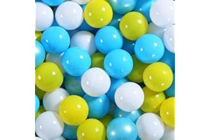 YUFER 170 Crush-Proof Plastic Ball Pit Balls for Toddlers - Ideal for Play Tents, Tunnels, and Pools - 2.2 Inches in Size…