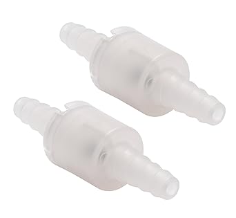 2x Pangaea Tech Rückschlagventil 8-10mm für Kondenstrockner / verhindert Rückfluss von Abwasser in den Trockner