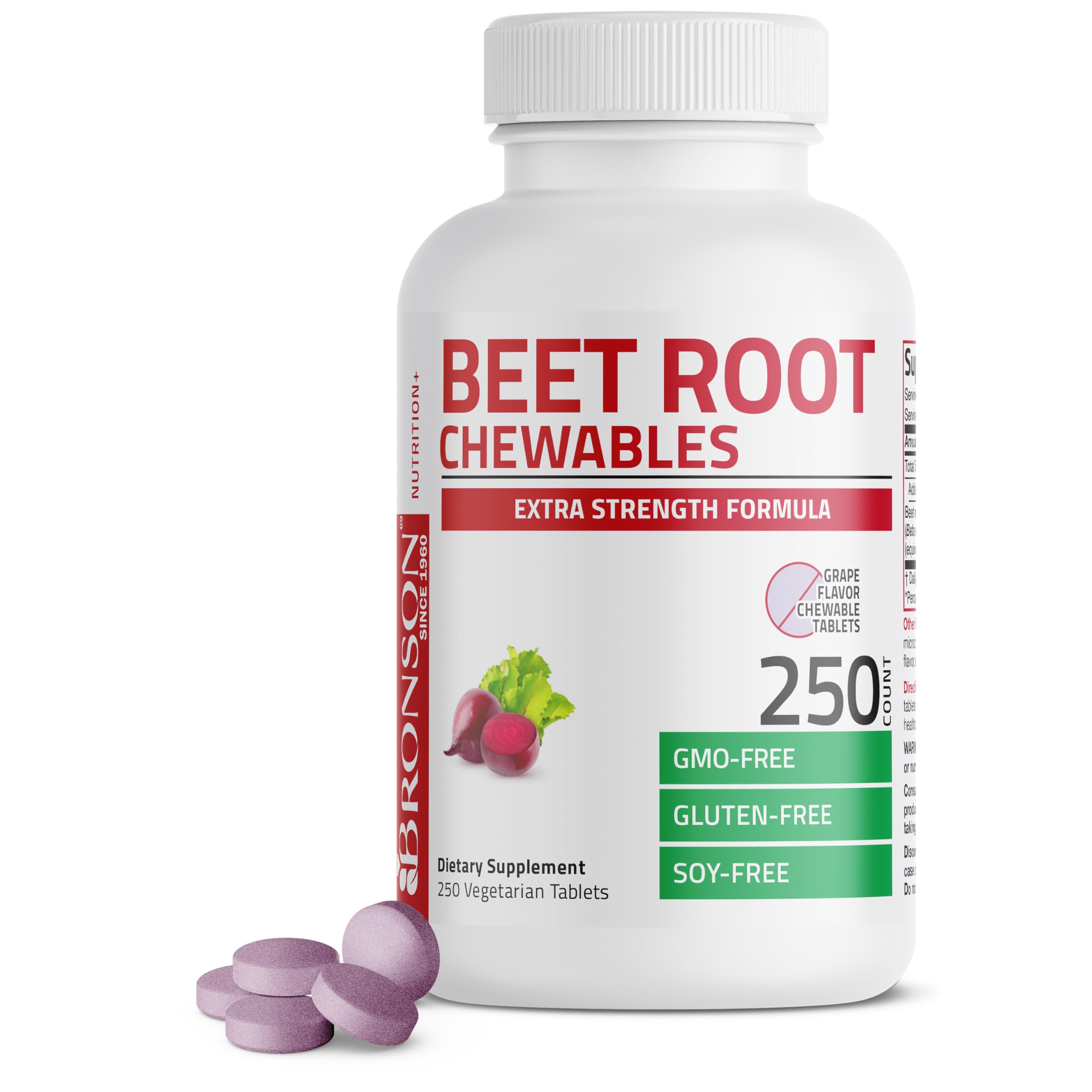 Beet Root Chewables 2000 mg (Grape)