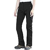 Amazon Essentials Women's Idra Fleece Lined Pants Outdoor Softshell Waterproof Insulated Hiking Ski Snow Warm Trousers