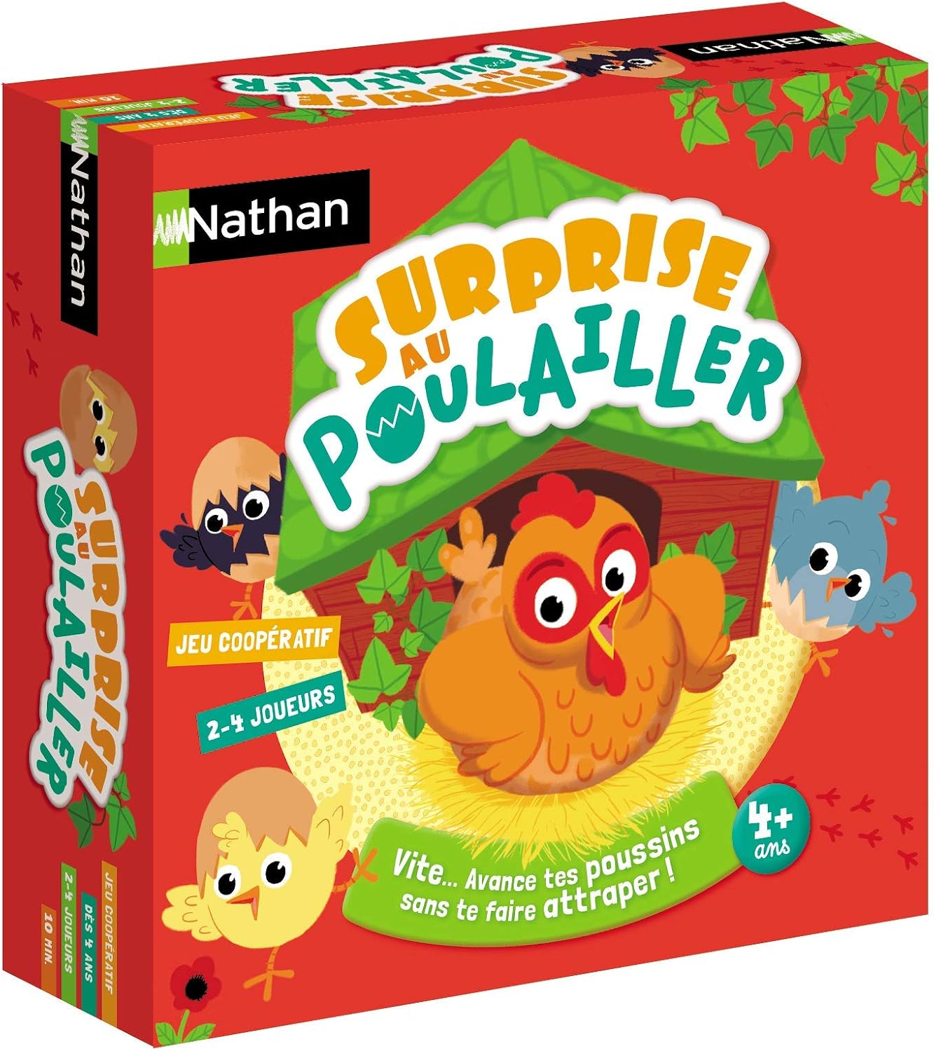 Nathan - Surprise au chicken coop - Cooperative board game for children aged 4 and above - Image 3