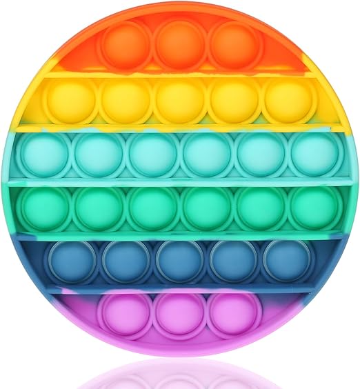 Pop Rianbow Fidget Toys Circle Push 