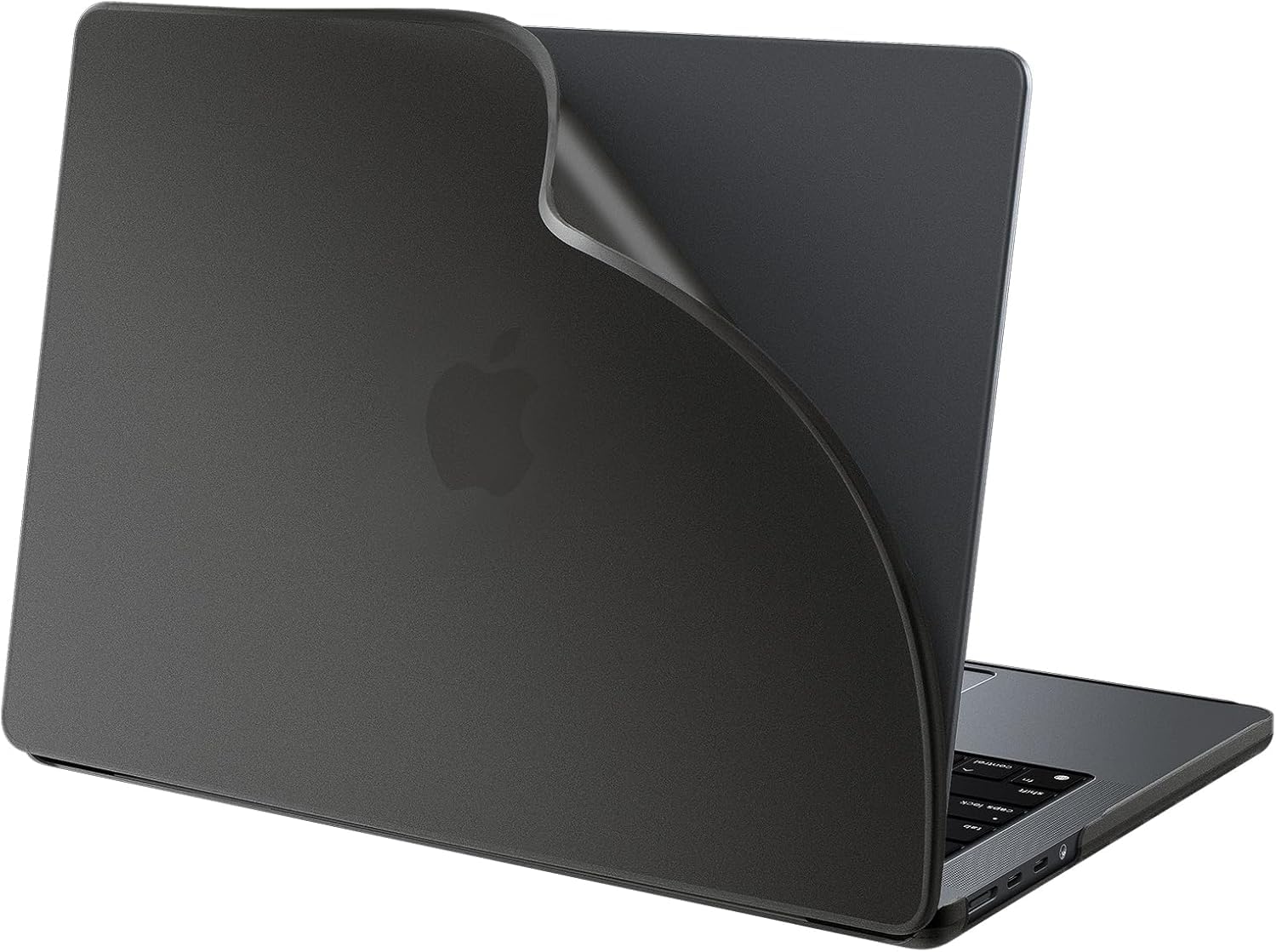 Photo 1 of BlueSwan Case Compatible with MacBook Pro 16 inch, M4 M3 M2 M1 Pro/Max 2025 2024-2021 A3403 A3186 A2991 A2780 A2485, Flexible PP and Matte Anti-Fingerprint Protective Case, Matte Black