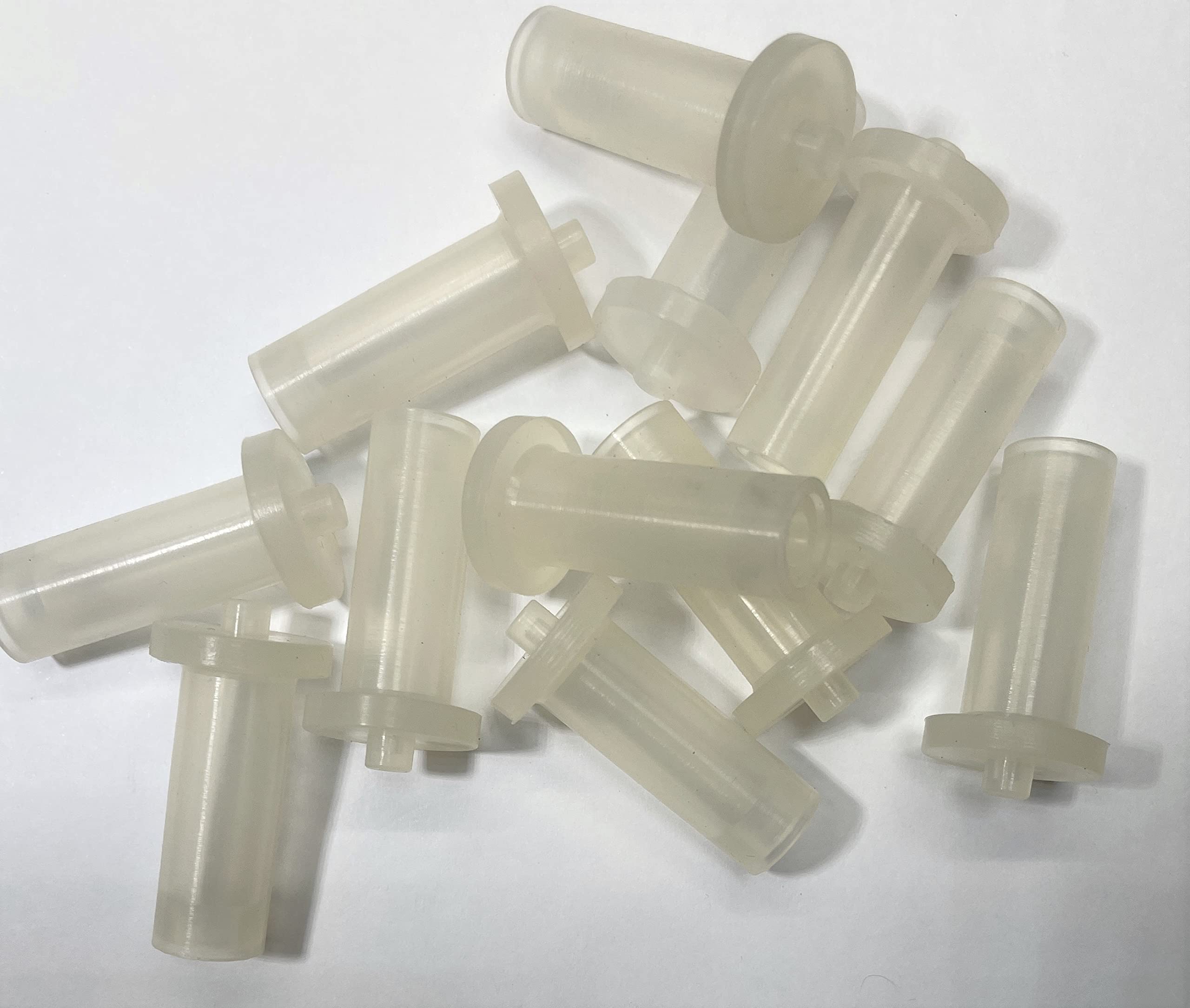 dexierp Protection Force Easy Cap For OD 5.5mm 7/32 Inch (Pack of 15) Ribp Tube Expanded Tube Openning Long Tube Pipe Post End Cover Screw Thread Protectors Elastic Rubber