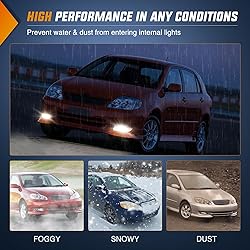 Nilight Fog Lights Assembly Compatible with 2003