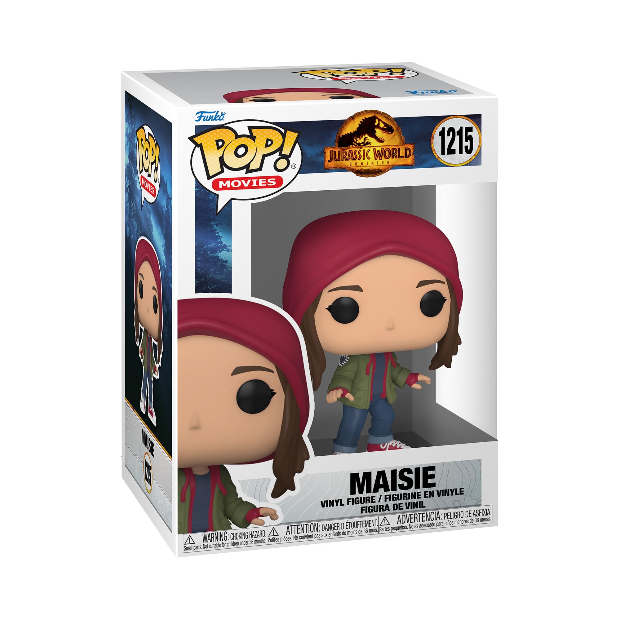 Funko Pop! Movies: JW3 - Maisie Lockwood - Jurassic Park - Collectable Vinyl Figure - Gift Idea - Official Merchandise - Toys for Kids & Adults - Movies Fans - Model Figure for Collectors and Display