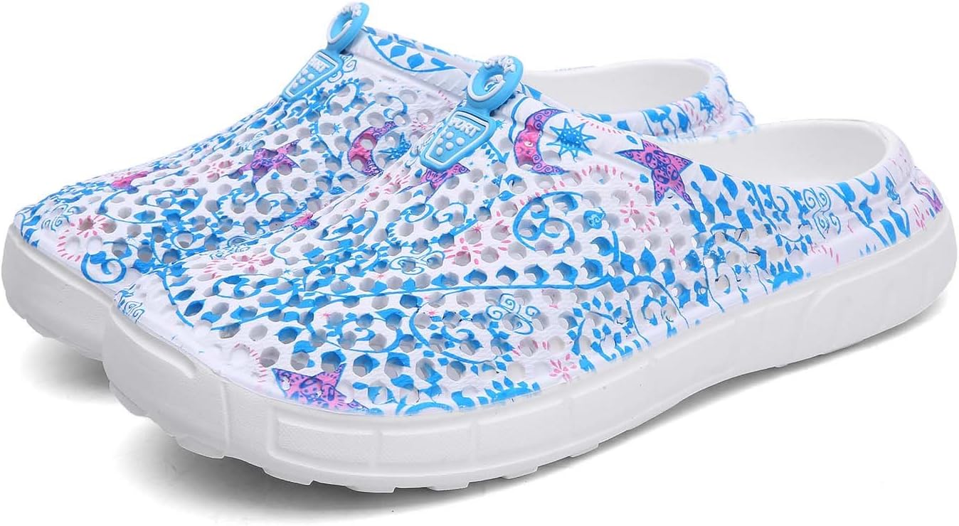 CERYTHRINA Garden Shoes Clogs Sandals Quick Drying Slippers Walking Lightweight Rain Beach Summer Pool Water Shoes Girl Ladies Breathable Footwear for Women Men
