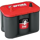 OPTIMA&reg; Batteries High Performance 34 REDTOP&reg; Sealed AGM Battery | Car, Truck, and SUV Starting Battery, 800 CCA, SAE Terminal, Maintenance Free, Versatile Mounting
