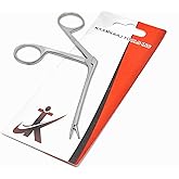 Stainless Steel 3.5" Shank Alligator Small Serrated Jaw Forceps