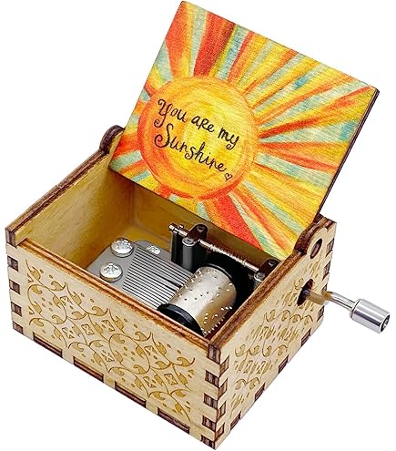 Amazon.com: You Are My Sunshine Music Box Sunflower, Unique Gifts