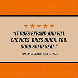 Gorilla Spray Foam Sealant, Light Gray Color, 12