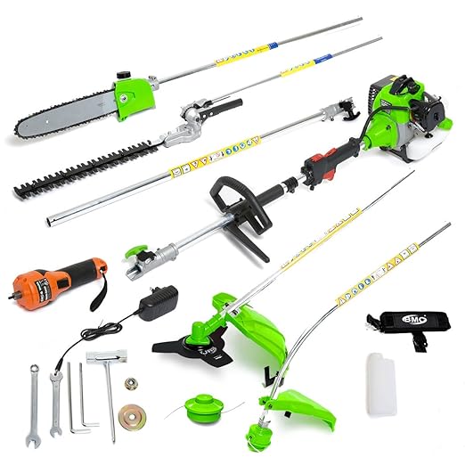 BMC 2 Stroke Petrol 6in1 Garden Multi Tool ELECTRIC Start ...