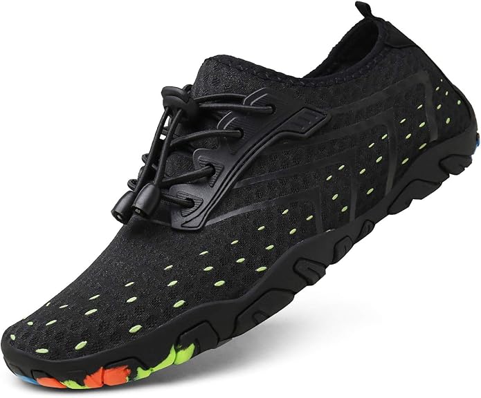 rubber boat shoes with holes