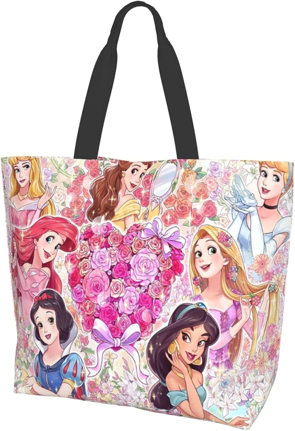 Disney Princess Grocery Bags Reusable Shopping Bags Waterproof Tote Bag Gift Bags Amazon.co.uk