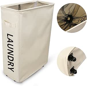 Cesta Para la Ropa Sucia Plegable Grande Esquina Cuadrada Plegable