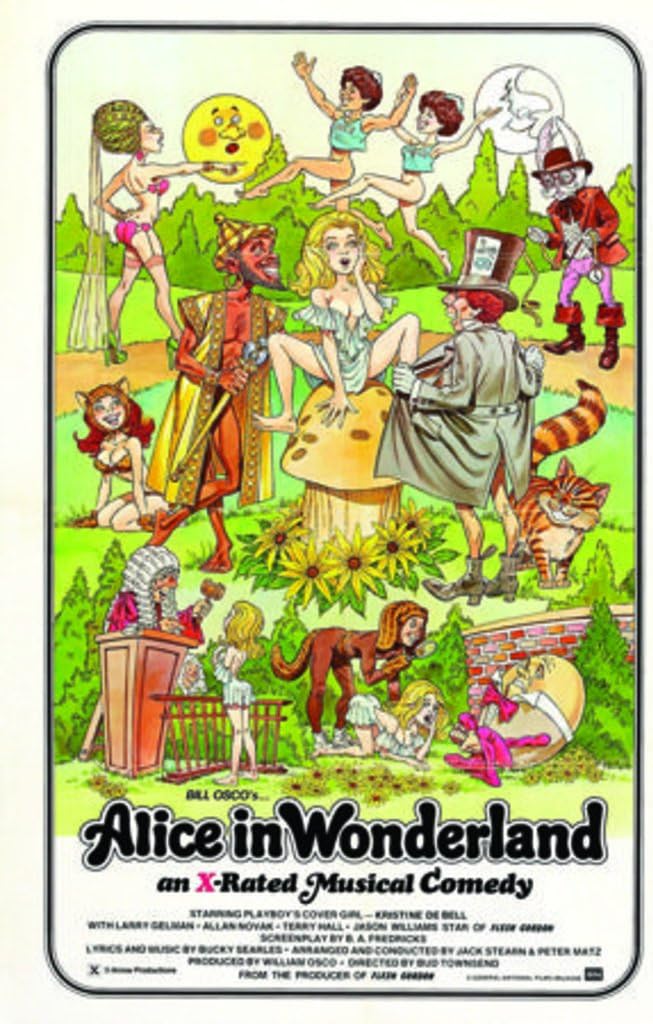Black Ball Alice In Wonderland Classic Adult Porn Film Movie Cool Wall Decor Art Print Poster 60x90