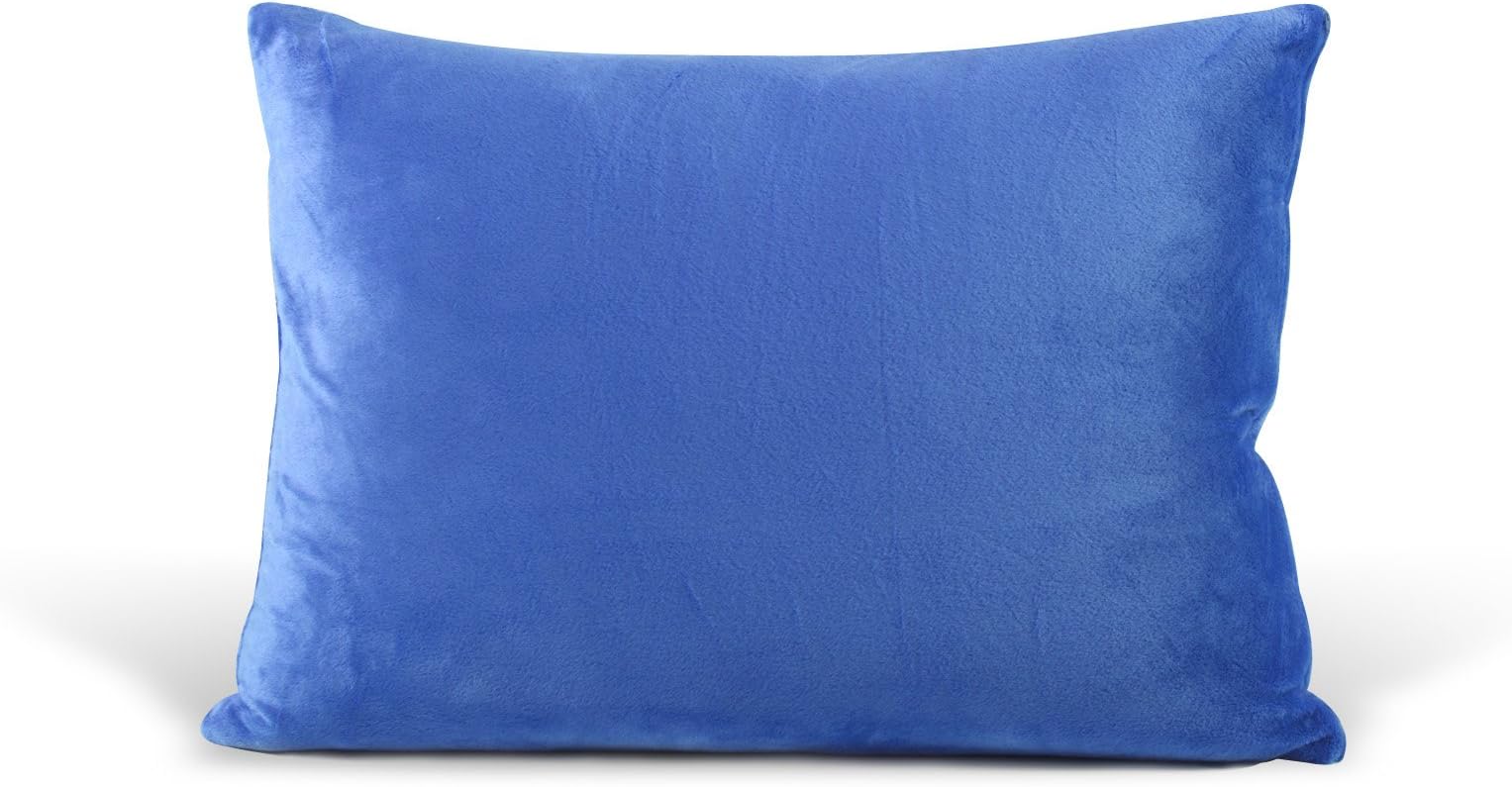 Memory Foam Kidz Standard-Size Memory Foam Pillow, Blue