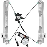 XIMAKA Front Driver Side Power Window Regulator with Motor (6 Pins) Fit for 2008-2016 Town &amp; Country, 2008-2020 Dodge Grand Caravan, 2012-2015 Ram C/V, 748-508