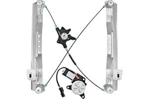 XIMAKA Front Driver Side Power Window Regulator with Motor (6 Pins) Fit for 2008-2016 Town & Country, 2008-2020 Dodge Grand Caravan, 2012-2015 Ram C/V, 748-508