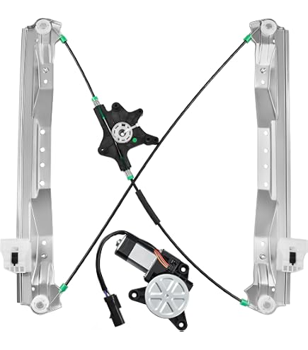 Used Rear Vent Window Motor Actuator Assembly For 2001-2007 Dodge Caravan / Town & Country (Right Side)