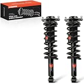 A-Premium Rear Complete Strut Assemblies with Coil Springs, Set of 2 | Compatible with Subaru Forester 2014 2015 2016