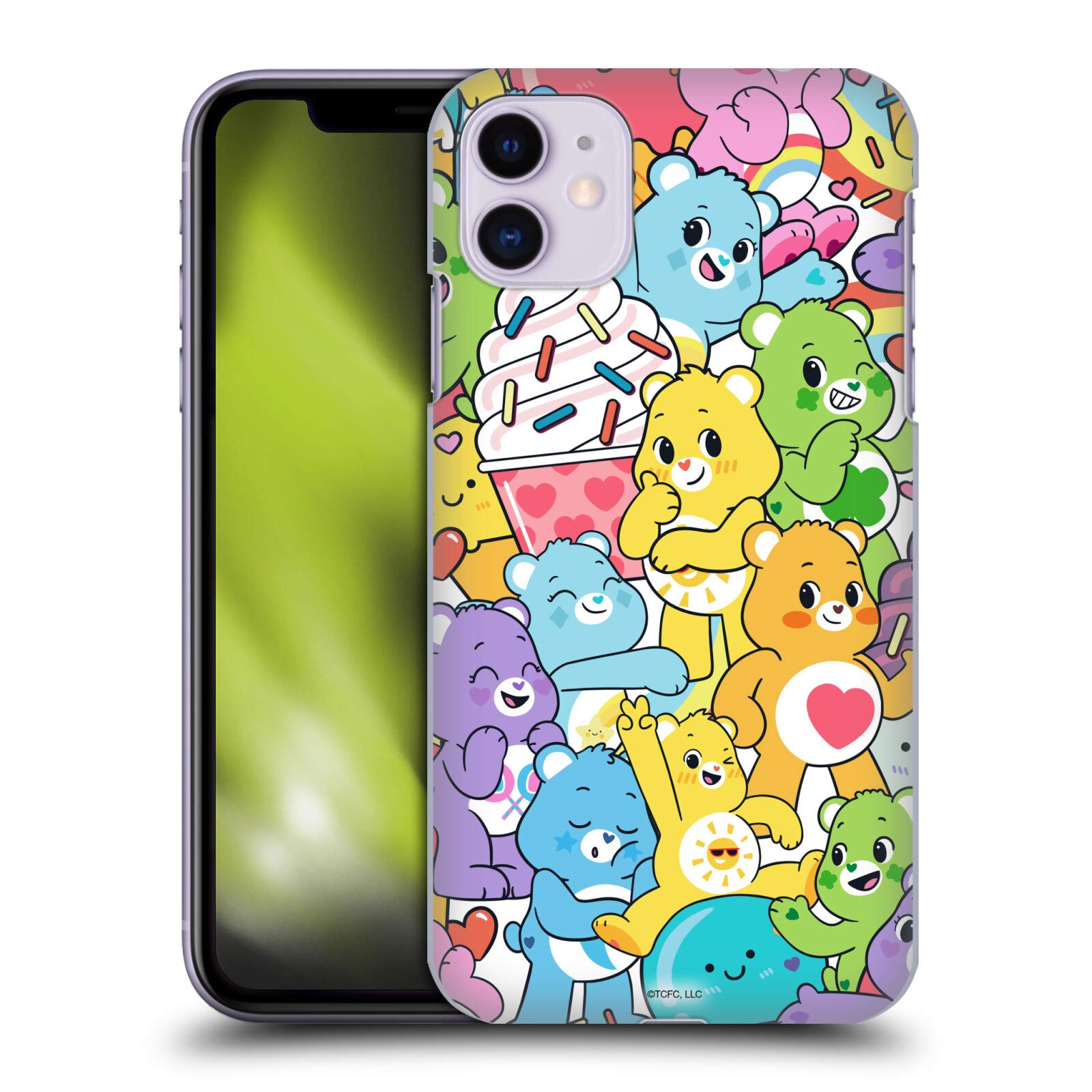 Head Case Designs Officially Licensed Care Bears Character Pattern Sweet And Savory Hard Back Case Compatible With Apple iPhone 11
