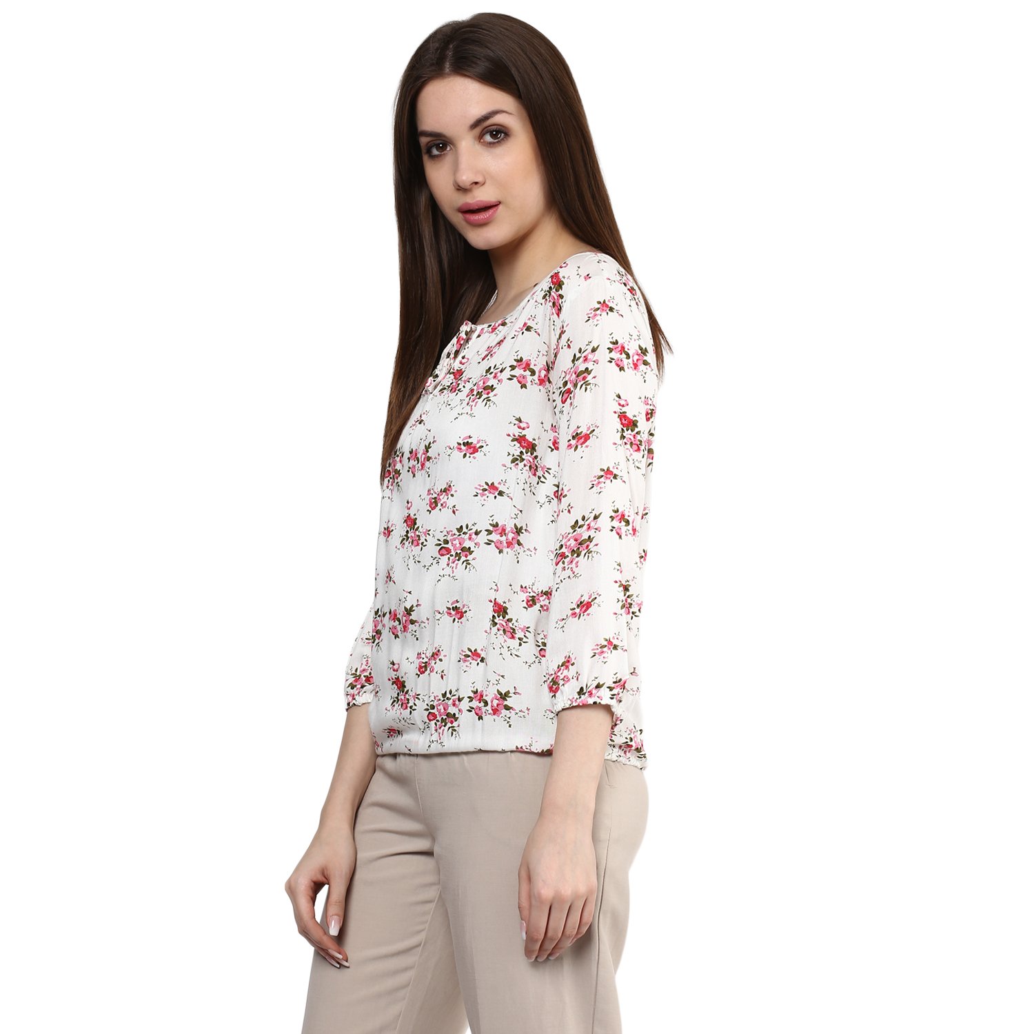 mayra women's rayon top