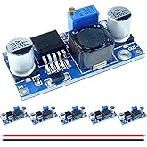 DAOKAI 6PCS LM2596S DC-DC Step-Down Module 1.25-35V Variable Volt Regulator Buck Converter 3A Adjustable for Vehicle Regulate