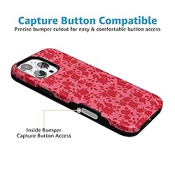 Casely iPhone 16 Pro Max Case | Rose Garden | Red