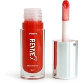 Revive7 Lip Serum, Cherry - Hydrating Tinted Lip Oil with Vitamin E, Shea Butter and Coconut Oil - Non Sticky Glossy Lip Treatment for Dry, Chapped Lips - Cherry Red, Vegan and Cruelty Free