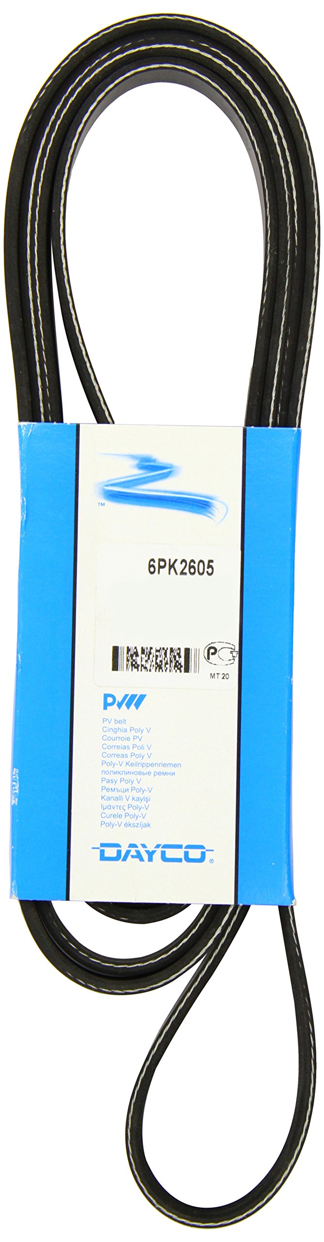 Dayco 6PK2605 Poly Rib Belt