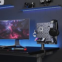 PEGZONE Headphone and Controller Holder, Rotating