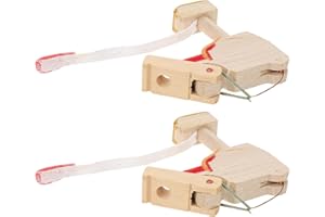 Hemobllo 2pcs Piano Hammer Butt for Vertical Pianos Lightweight Synthetic Material with Khaki Color Will Not