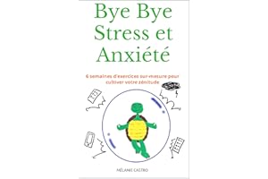 Bye Bye Stress et Anxiété: 6 semaines d'exercices sur-mesure pour cultiver votre zénitude (French Edition)