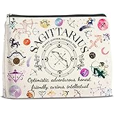 LyoGao Sagittarius Gifts for Women, Sagittarius Zodiac Makeup Bag, Sagittarius Birthday Gifts for Women Astrology Lovers