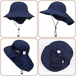 2-Pack Toddler Baby Sun Hat Summer UPF