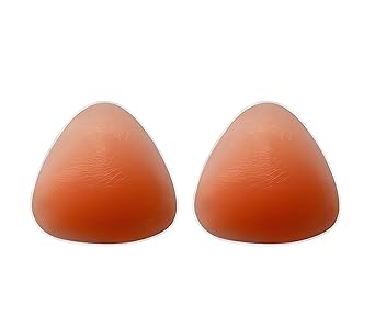 Sodacoda Silikon BH Einlagen 120g/Paar - Kleine Weiche Dreieckige Push-Up Brust-Einlagen für Badeanzug und Bikini