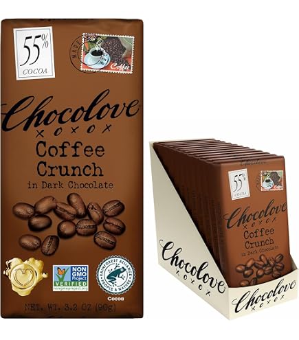 Amazon.com : Chocolove Ginger Dark Chocolate Bars | 65% Cocoa