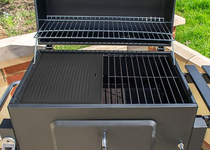 Tenzo-R 34117 Grillplatte Wendeplatte Pizzaplatte Gusseisen