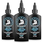 Bossman Jelly Beard Oil for Men - 3 Pack (12 oz in Total, Magic Scent) – Softens, Moisturizes & Conditions with Natural Ingredients