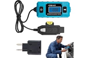 Automotive Circuit Fault Probe Relay Tester, 20A 48V Car Fuse Blade Checker High Precision 2-in-1 Portable Current Waterproof