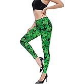 TMSD Women's Funny Graphic High Waist Skinny Leggings