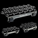 Reefing Art Magnetic Coral Frag Rack Strongest N52 Magnets Holds up to 41 Plugs (Medium Slim)