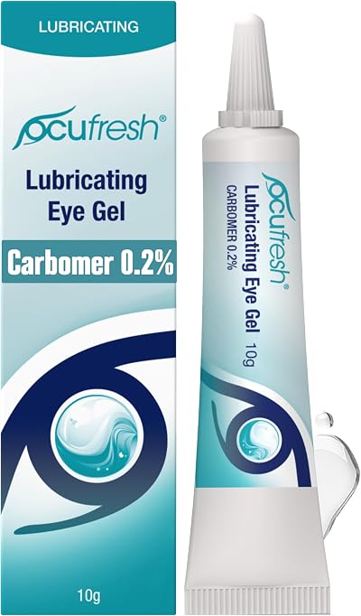 Ocufresh Carbomer 0.2% Eye Gel 10G | Night & Travel Dry Eye Relief