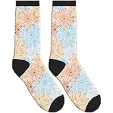 Keeawou Mens Dress Socks Funny Fun Colorful Crazy Funky Crew Socks for Men
