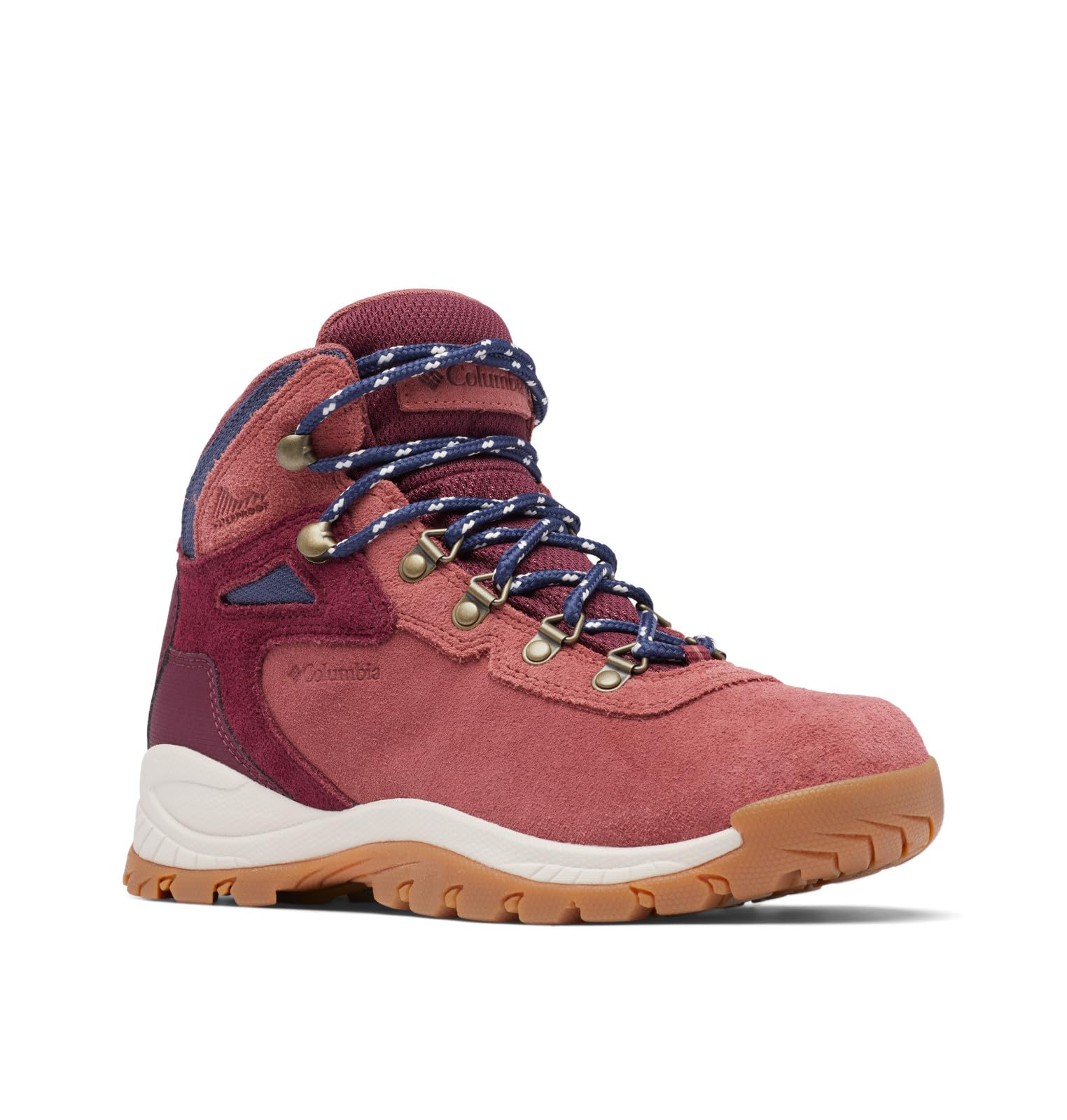 thumbnail image 2 of Columbia Women's Newton Ridge Plus Waterproof Hiking Boots - Ankle-High, Leather/Mesh, Omni-Grip Traction 2 of 13