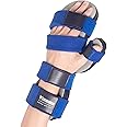 YiYame Resting Hand Splint, Stroke Hand Brace with Finger Support, Hand immobilizer for Carpal Tunnel Wrist Night Support, 5 fingers Straightening, Flexion Contractures, Fits Right & Left, M