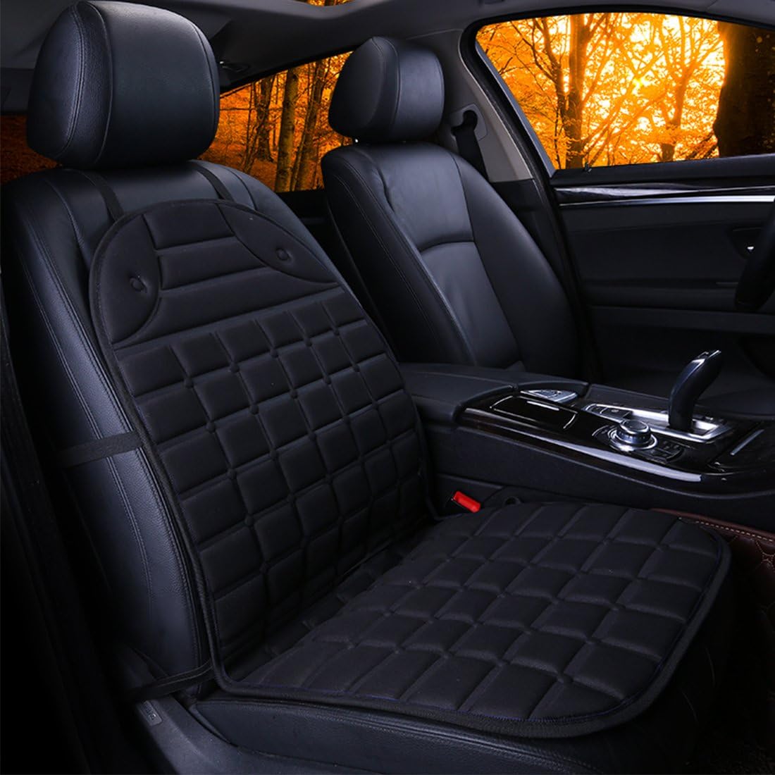 Mant Vn Accessoires Sieges Auto Et Accessoires Bule Housse De Siege Auto Universelle A Carreaux Universelle Pour Coussin De Siege Avant Plus Chaude En Hiver Offre Une Protection Epaisse Pour Les Sieges Dauto